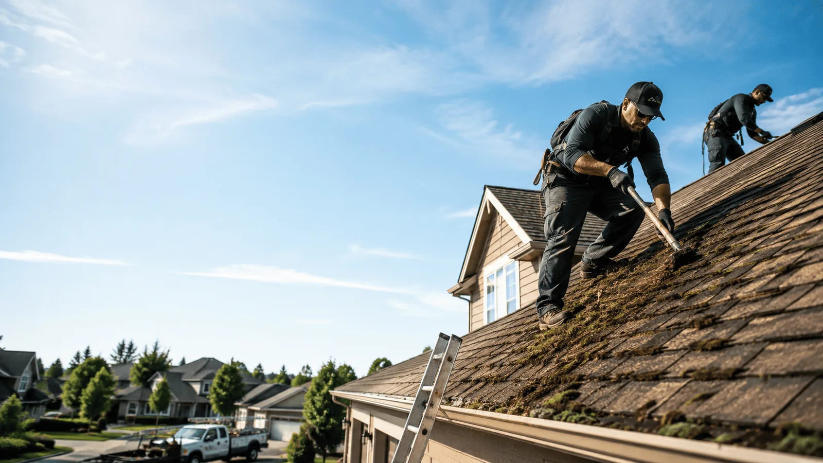 Roof Moss Removal in Wesley, AR near me